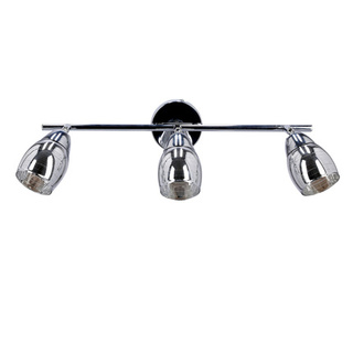 Wirginia Lampa sufitowa listwa chrom e14 klosz lustrzany 93-14023