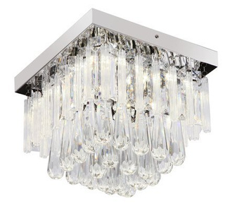 Lampa sufitowa Vidro kwadratowa 11-punktowa LED do salonu