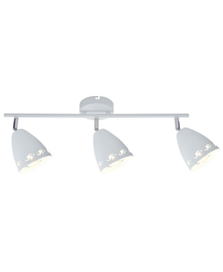 Lampa sufitowa COTY listwa regulowana 3-punktowa do salonu metalowa