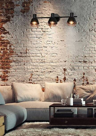 Lampa sufitowa Neria listwa regulowana 3-punktowa do salonu