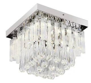 Lampa sufitowa Vidro kwadratowa 11-punktowa LED do salonu
