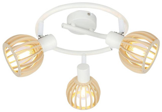 Lampa sufitowa ATARRI okrągła regulowana 3-punktowa do salonu