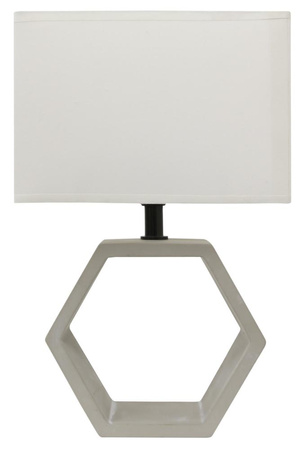 Lampka nocna Vidal beżowa z abażurem E27 Candellux