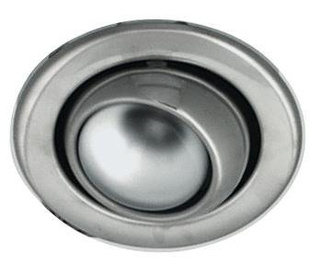 Oprawa halogenowa okrągła ruchoma srebrna R80 100W