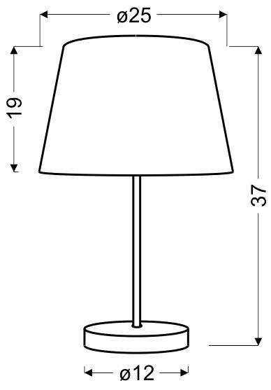 Lampka stołowa Pablo 41-34106 detal