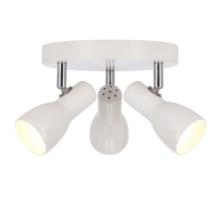 Lampa sufitowa Picardo plafon regulowana 3-punktowa do salonu metalowa
