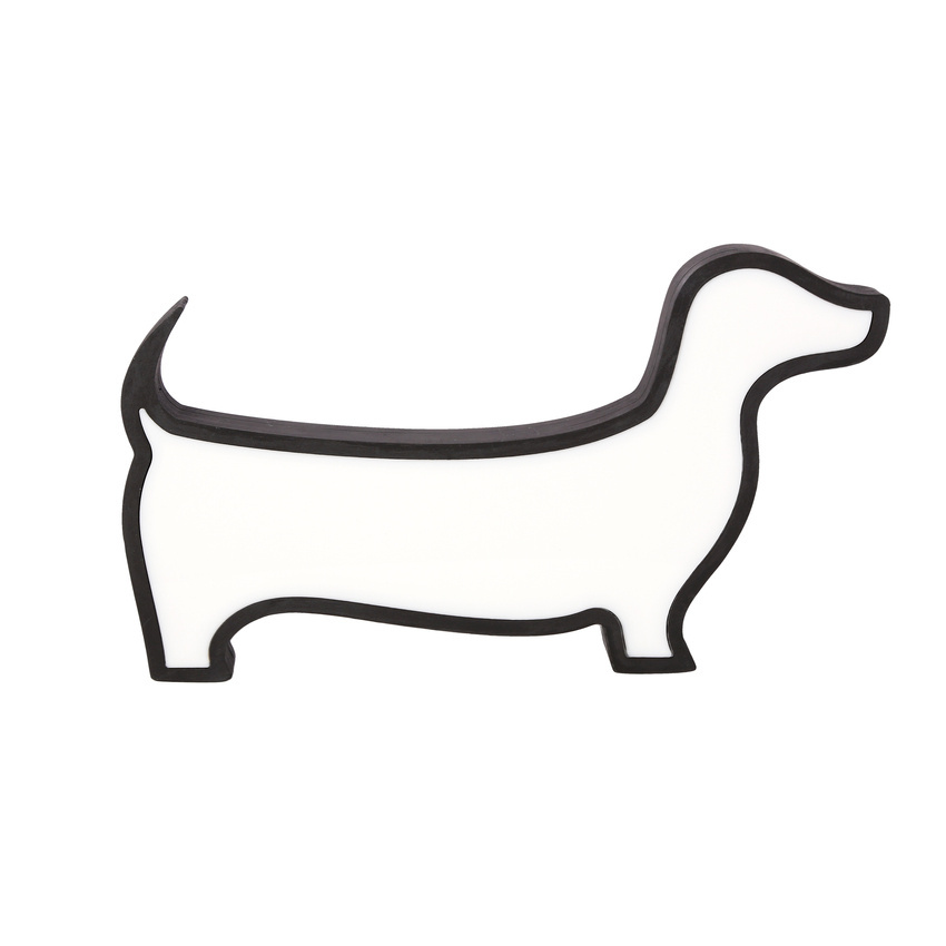 DOG LAMPA STOŁOWA DLA DZIECKA LED IQ KIDS CZARNY