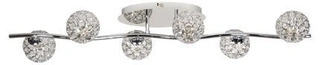 Lampa sufitowa Starlet listwa 6-punktowa do salonu metalowa