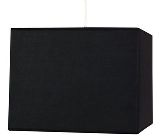 Lampa wisząca z abażurem Basic tkaninowa nowoczesna pojedyncza do salonu