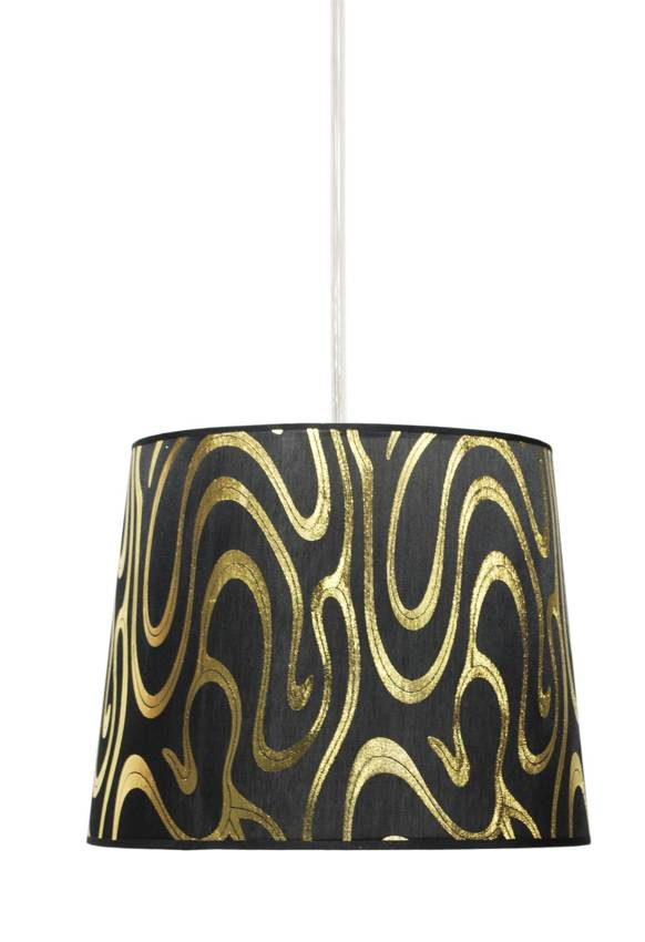 Lampa sufitowa Candellux Tiger 31-94448 E27 złoty aranżacja