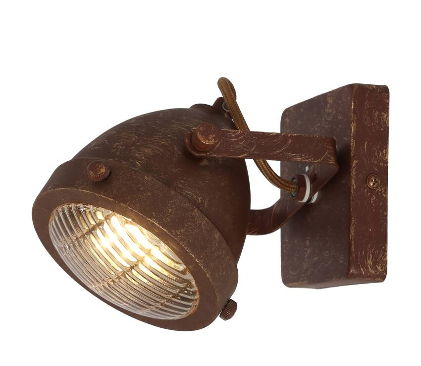 Lampa ścienna FRODO 91-71064 – zbliżenie na klosz