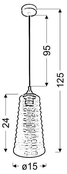 Lampa Candellux Manila 31-51240 w aranżacji kuchni