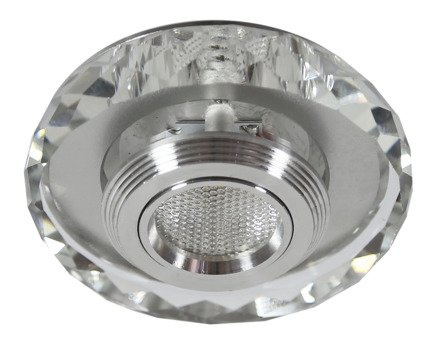 Oprawa stropowa LED 3W okrągłą szklana szlifowana SS-35 Candellux 2228938