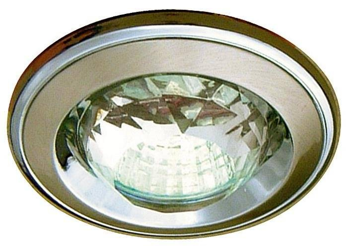 Oprawa stropowa Candellux MR16 nikiel matowy kryształ aranżacja