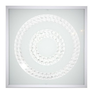 Plafon LED Lux kwadratowy biały 29 cm 16W 6500K do łazienki