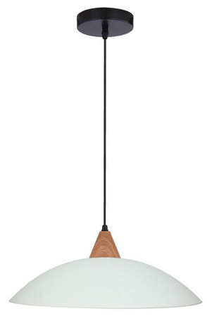 Lampa wisząca Otriks szklana biała matowa do jadalni nad stół E27