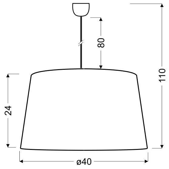 Lampa sufitowa Candellux Tiger 31-94462 E27 detale