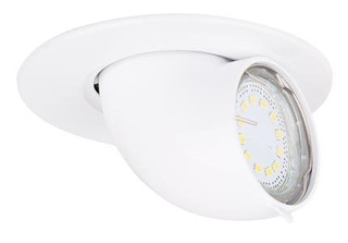 Oprawa halogenowa okrągła ruchoma biała