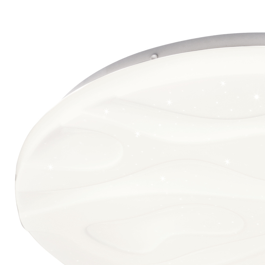 Nevada lampa sufitowa plafon biały 15w led 29 cm efekt sky - Candellux