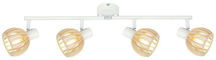 Lampa Candellux Attari listwa 94-68101 E14 drewno