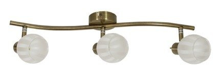 Lampa ścienna candellux bars 93-06769 listwa g9 patyna