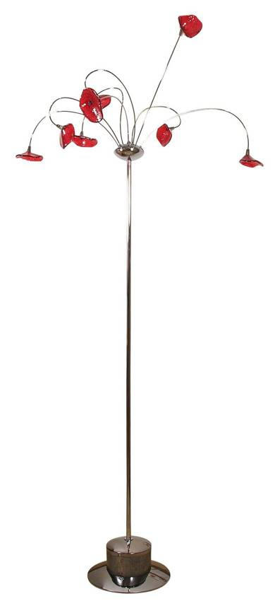 Lampa podłogowa Rio klasyczna 8-punktowa do salonu Candellux