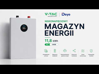 Magazyn energii SE-F12-C 51.2 V 230 Ah 11.8 kWh (niskonapięciowy) DEYE