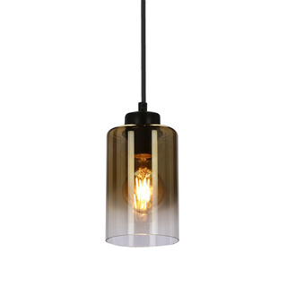 Lampa wisząca Aspra szklana tuba do kuchni i jadalni pojedyncza E27