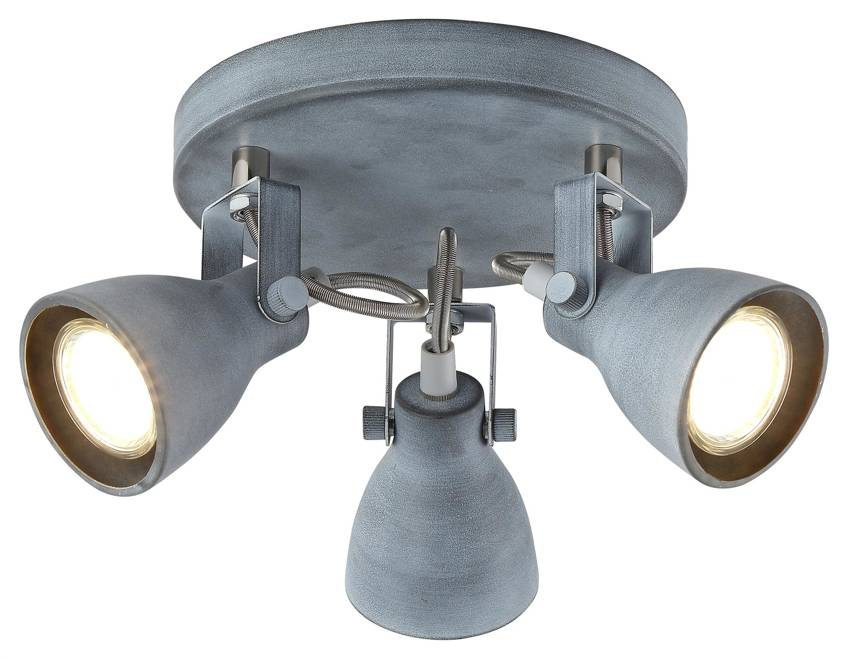 Lampa sufitowa Ash reflektor regulowana 3-punktowa metalowa