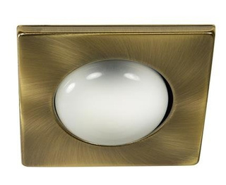 Oczko sufitowe kwadratowe mosiądz R63 do zabudowy sufitowej