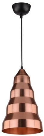 Lampa wisząca Vesuvio metalowa do salonu i jadalni miedziana 1xE27