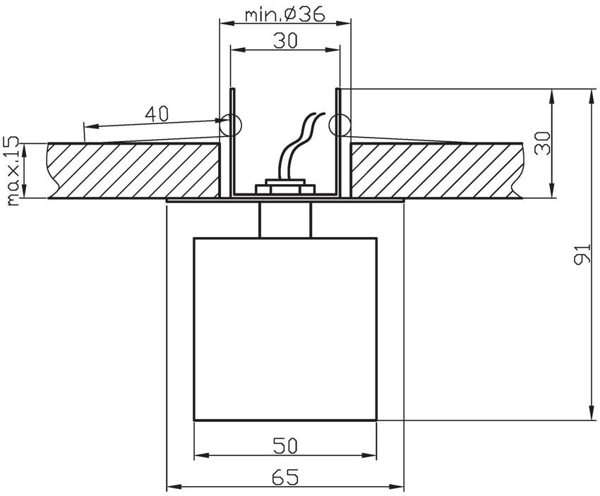 Oprawa stropowa chrom kryształ pomarańczowy pasek G4 20W SK-18 Candellux 2280199 aranżacja