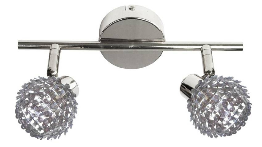Lampa ścienna LED 2x5W COB ROY 92-67555 LISTWA BIAŁY - Candellux