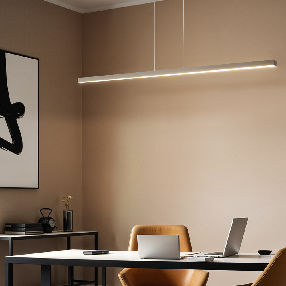 Lampa Liniowa LED Wisząca DDXT2000B 21W 160cm Biała CCT MERIDA