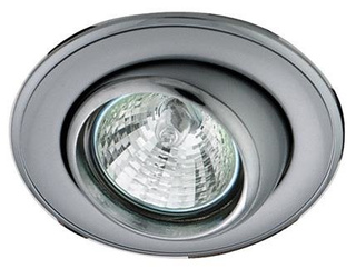 Oprawa halogenowa okrągła ruchoma chrom MR16 do salonu