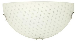 Plafon Charis półokrągły 30 cm klasyczny E27 1x60W biała oprawa