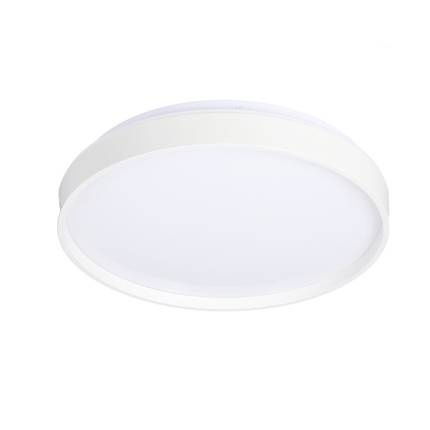 Texas lampa sufitowa plafon 15w led 29 cm klosz biały