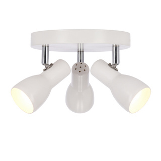 Lampa sufitowa Picardo plafon regulowana 3-punktowa do salonu metalowa