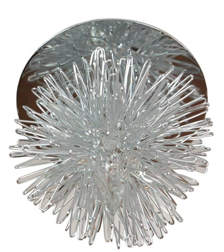 OPRAWA STROPOWA CANDELLUX SK-34 CH G4 CHROM OPR. STROP. STAŁA KRYSZTAŁ 20W G4 JEŻYK