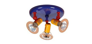 Plafon Baby-Spot okrągły multikolor 3xE14 29cm