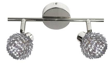 Lampa ścienna LED 2x5W COB ROY 92-67555 LISTWA BIAŁY