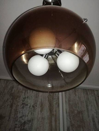 Biały szklany klosz wewnętrzny G9 do lampy Gemo 71-33284