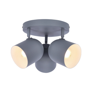 Lampa sufitowa AZURO reflektor regulowana 3-punktowa do kuchni metalowa
