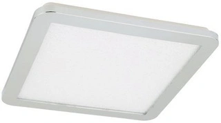 Plafon do łazienki NEXIT minimalistyczny – srebrny chromowany 40 cm – plafon z funkcją ściemniania LED 3000K 24W IP44
