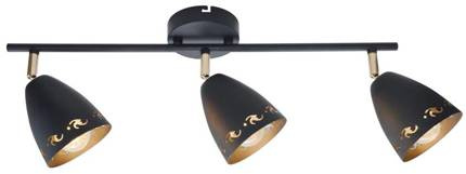 Lampa sufitowa 3xE14 70cm COTY 93-67173 LISTWA CZARNY