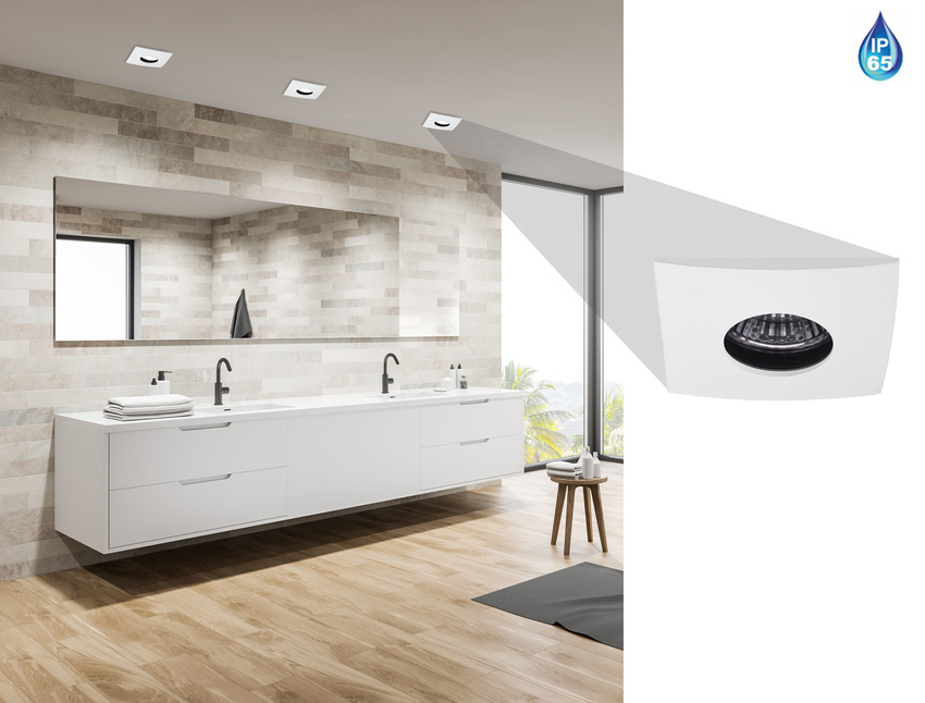 Oprawa Stropowa Candellux 2258942 Sh-13 Ip65 Mr16 w łazience