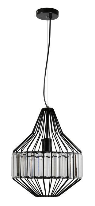 LAMPA SUFITOWA WISZĄCA ALVARO 31-55163  1xE27 CZARNY