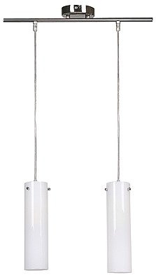 Lampa wisząca Magic podwójna tuba nad stół do jadalni G9 Candellux