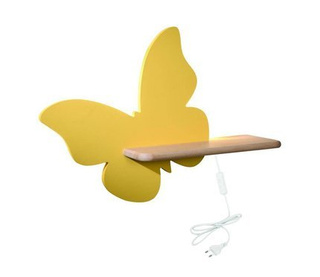 Kinkiet Butterfly IQ Kids do pokoju dziecięcego z półką LED zintegrowany