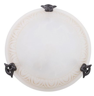 Plafon Gio okrągły szklany biały 30 cm E27 Candellux